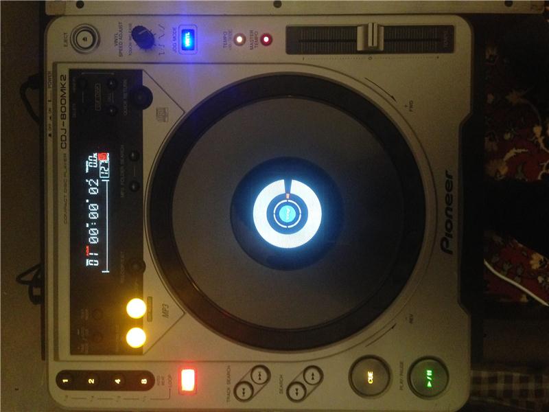 2 adet tertemiz dj setup CDJ-800MK