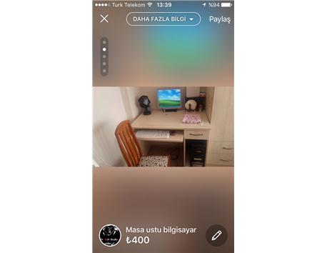 Masa üstü bilgisayar 
