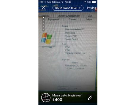 Masa üstü bilgisayar 