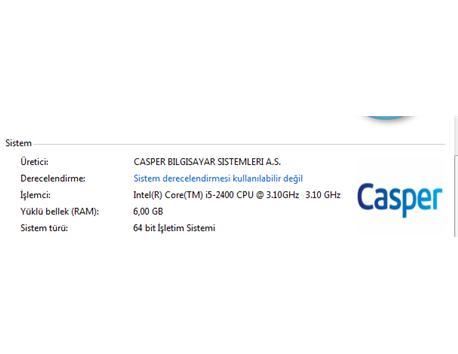 Fiyat Performans Casper Pc