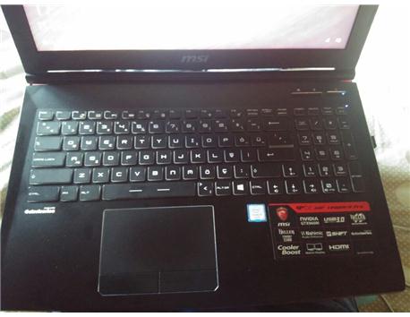 MSI GP62 6QF-UYGUN ULTRABOOK VEYA MACBOOK LAPTOPLAR İLE TAKAS OLUR
