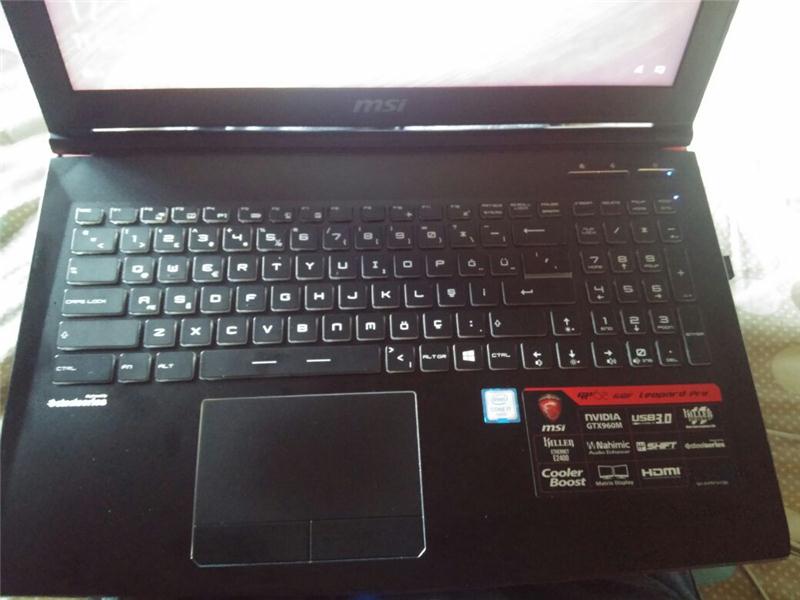 MSI GP62 6QF-UYGUN ULTRABOOK VEYA MACBOOK LAPTOPLAR İLE TAKAS OLUR