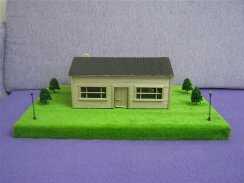 Ahşap maket ev