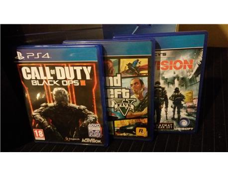 satılık takaslık ps4 +3 oyun 