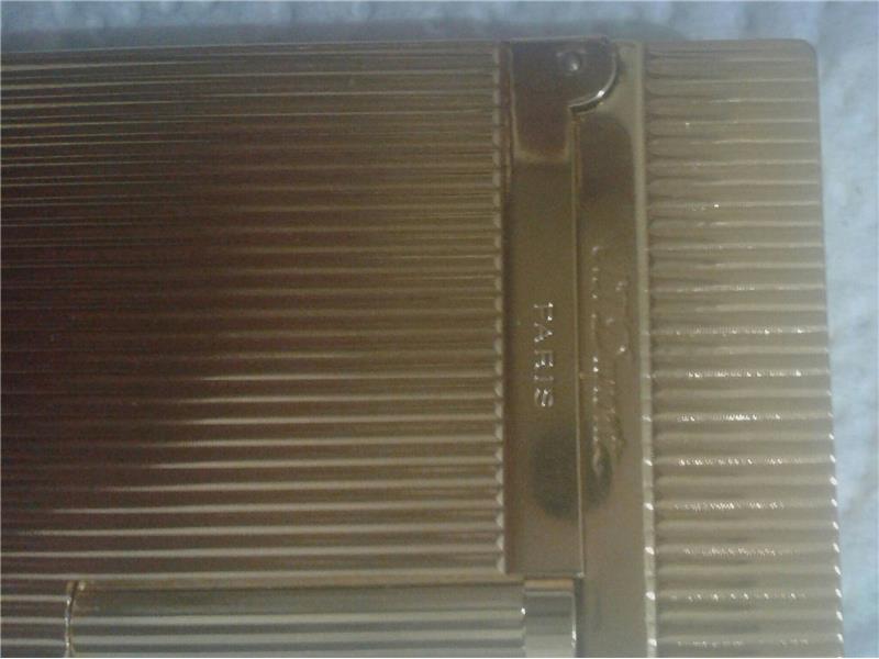 %100 orjinal St.Dupont 22k altın kaplama