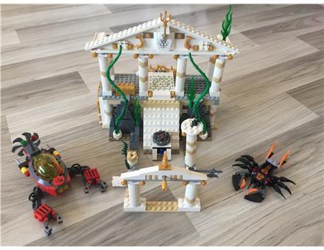 ORJİNAL LEGOLAR : LEGO ATLANTIS 7985 TEMPLE OF ATLANTIS 