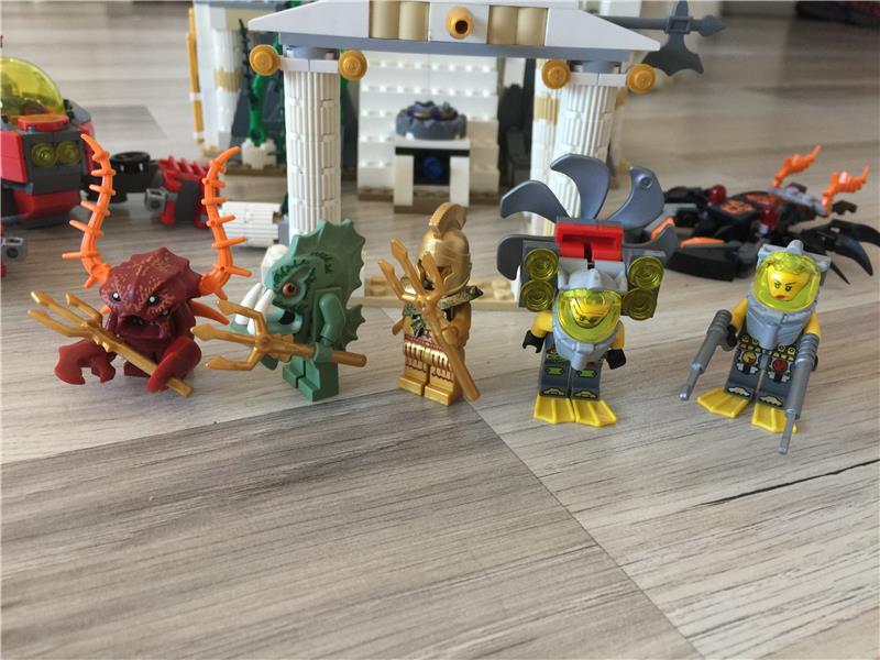 ORJİNAL LEGOLAR : LEGO ATLANTIS 7985 TEMPLE OF ATLANTIS 