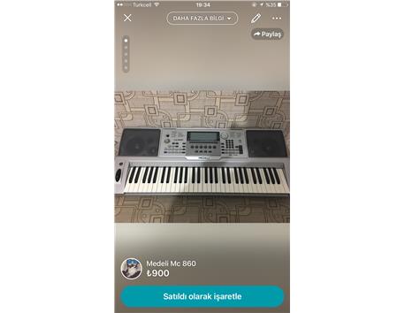Medeli Mc 860 Profesyonel Org