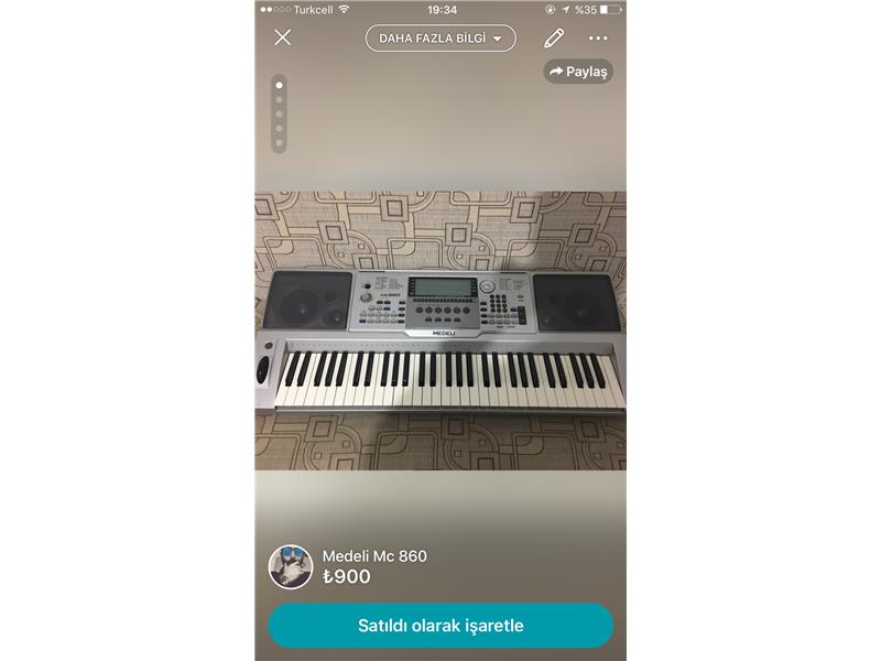 Medeli Mc 860 Profesyonel Org