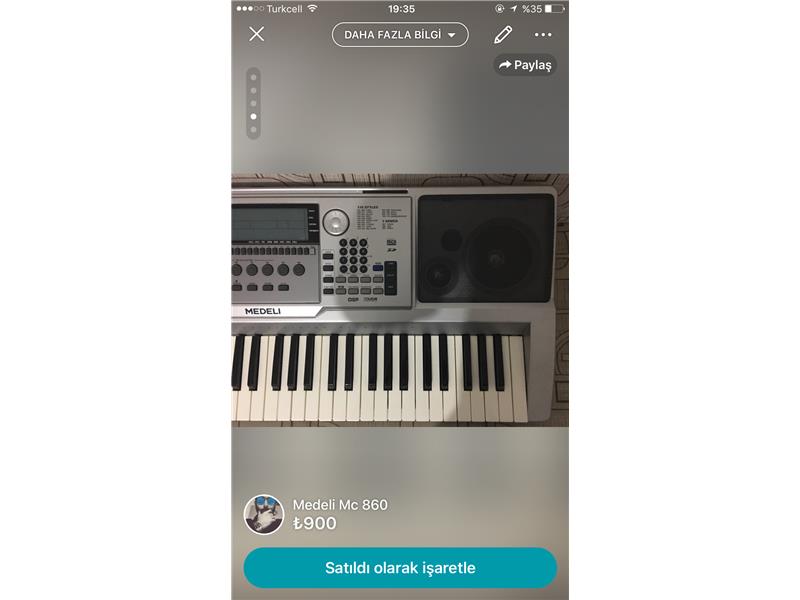 Medeli Mc 860 Profesyonel Org