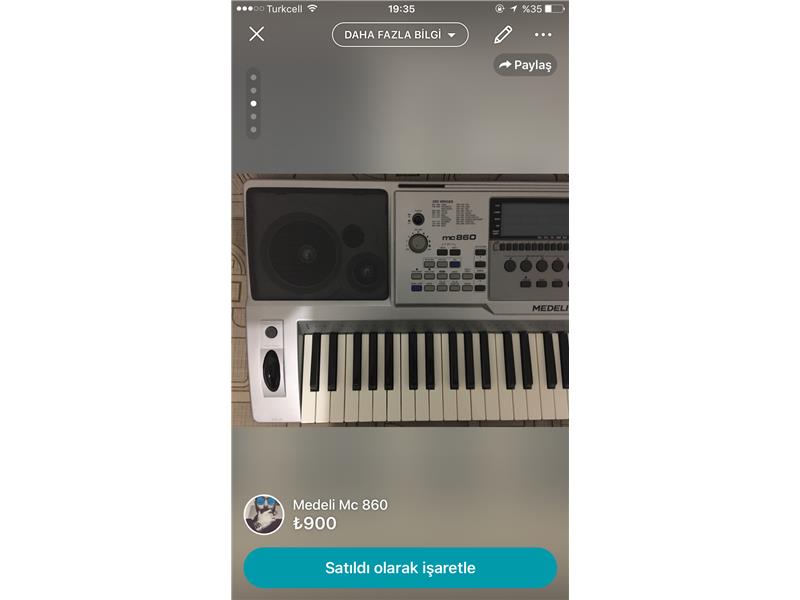 Medeli Mc 860 Profesyonel Org