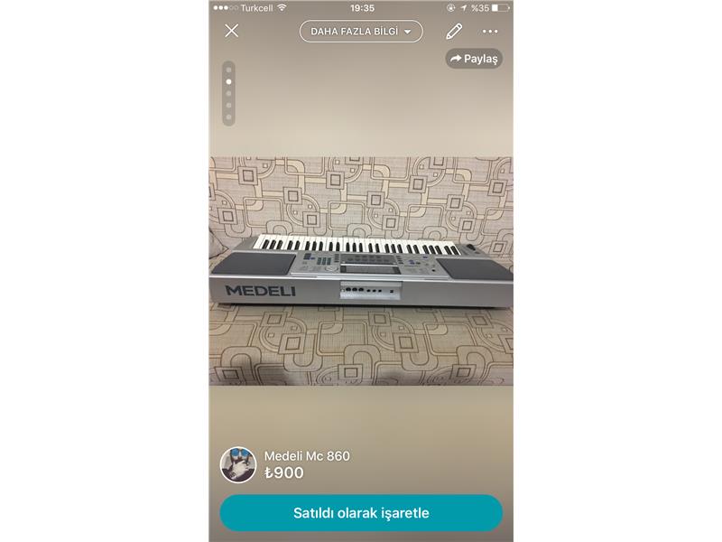 Medeli Mc 860 Profesyonel Org