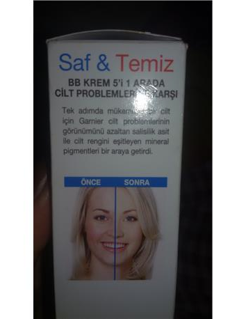 Saf & temiz bb krem 5i 1 arada