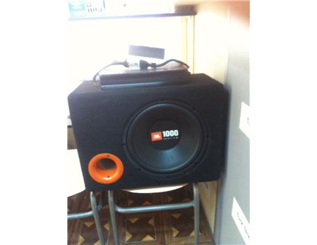 JBL SUBWOOFER VE ANFİ