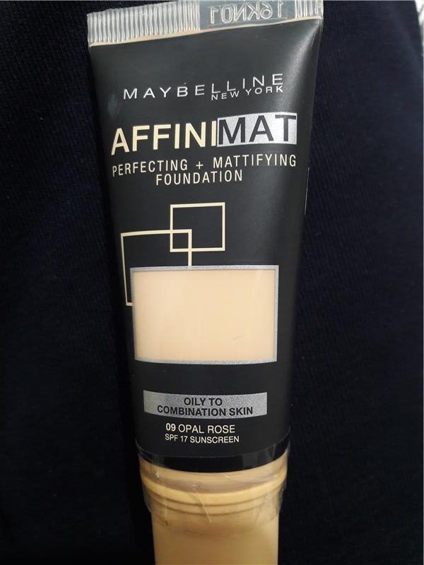Maybelinne Affinimat Fondöten 09-Opal rose