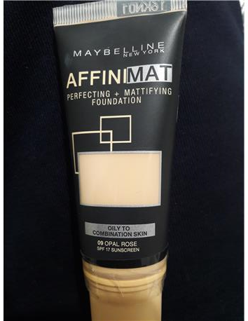 Maybelinne Affinimat Fondöten 09-Opal rose
