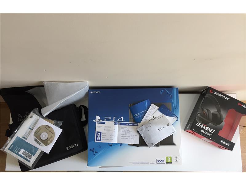 GARANTİLİ PLAY STATİON 4 500 gb JET BLACK SLIM