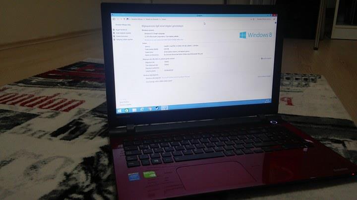 TOSHIBA CI5-5200U-2.2GB/8GB/1TB/15.6 TEMİZ SATILIK+DEĞERİNDE KASAYA TAKASLIK 