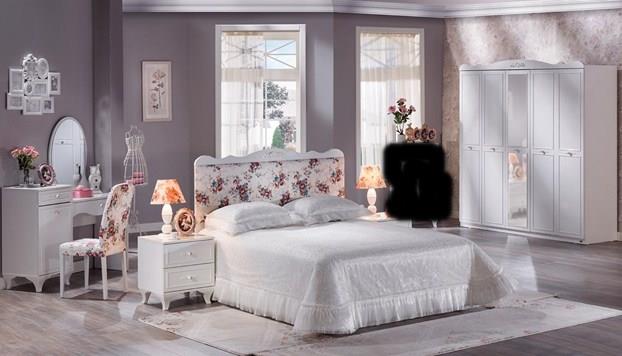 mondi romantica yatak odası takımı 6 kapılı BAZALI 