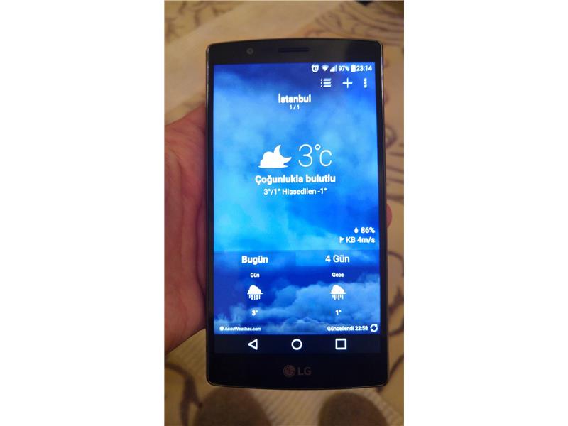 Kutulu Faturali LG G4 Takasa Acik