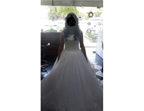 PRENSES MODEL ÖZEL DİKİM GELİNLİK 