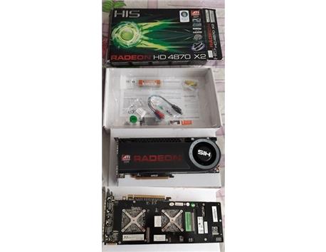 HIS HD 4870 2 GB (512bit ) GDDR5 PCIe-ATİ RADEON HIS HD  AMD Ekran Kartı Bellek Türü GDDR5 Bellek Arayüzü 512 BİT (2x256  yani toplamda cana
