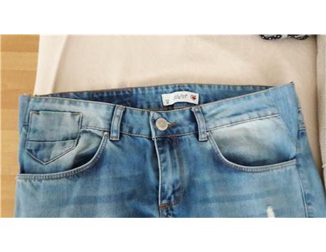 Kapalı Yırtmaçlı Pantolon 