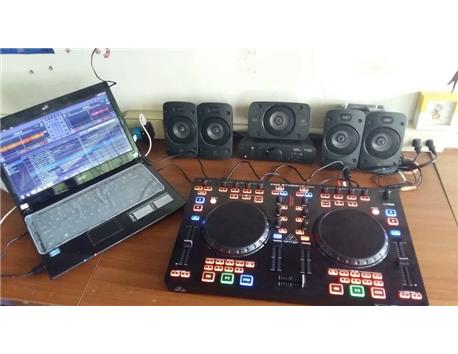 Behringer 4 deck usb dj setup