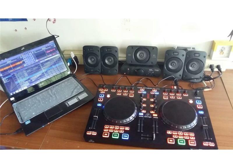 Behringer 4 deck usb dj setup