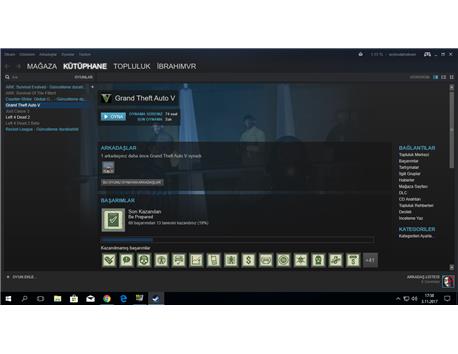 GTA V Lİ ARKLI STEAM HESABI 