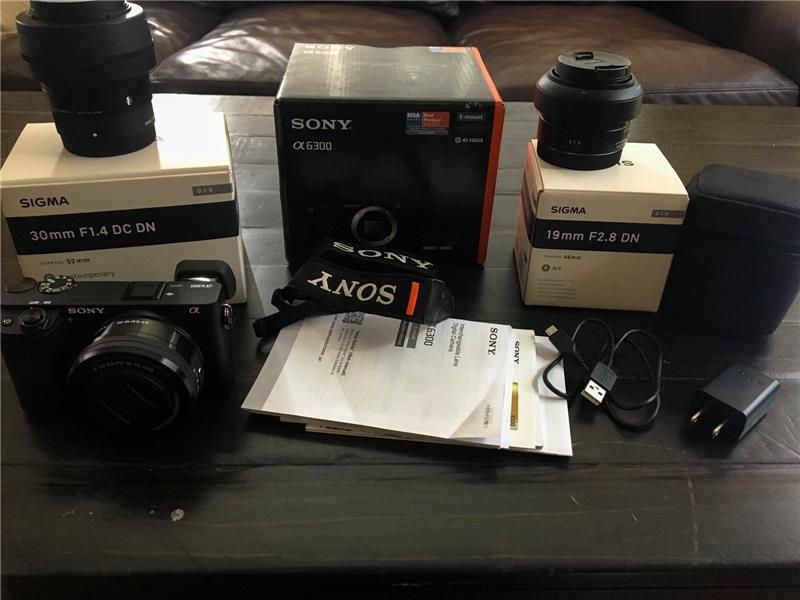 A6300 24.2 MP Digital SLR Camera Sony Alpha