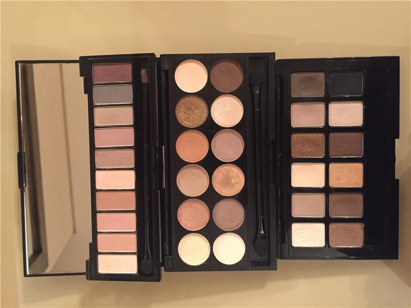 Far paletleri Maybelline, Loreal, Sleek, Flormar