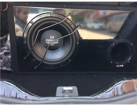 Audio system H12 1100 Watt rms bass