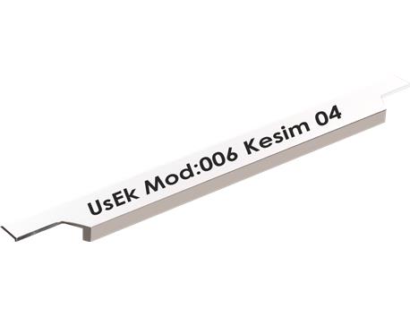 Alüminyum Entegre 006 Model krom-kimyasal-renkli-inox parlak ve mat 
