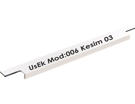 Alüminyum Entegre 006 Model krom-kimyasal-renkli-inox parlak ve mat 