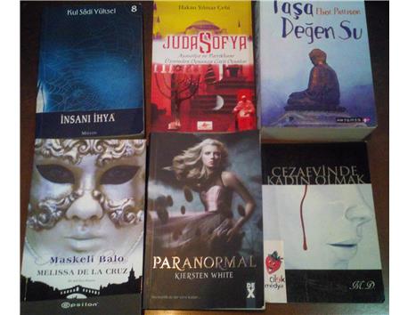 6 adet kaliteli kitap