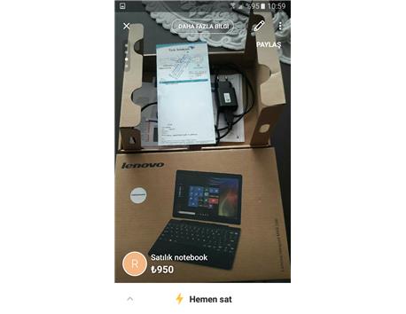 Lenova notebook ve tablet