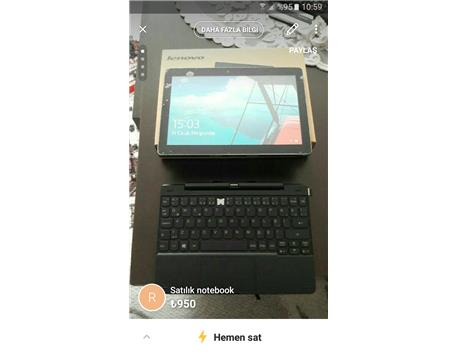 Lenova notebook ve tablet
