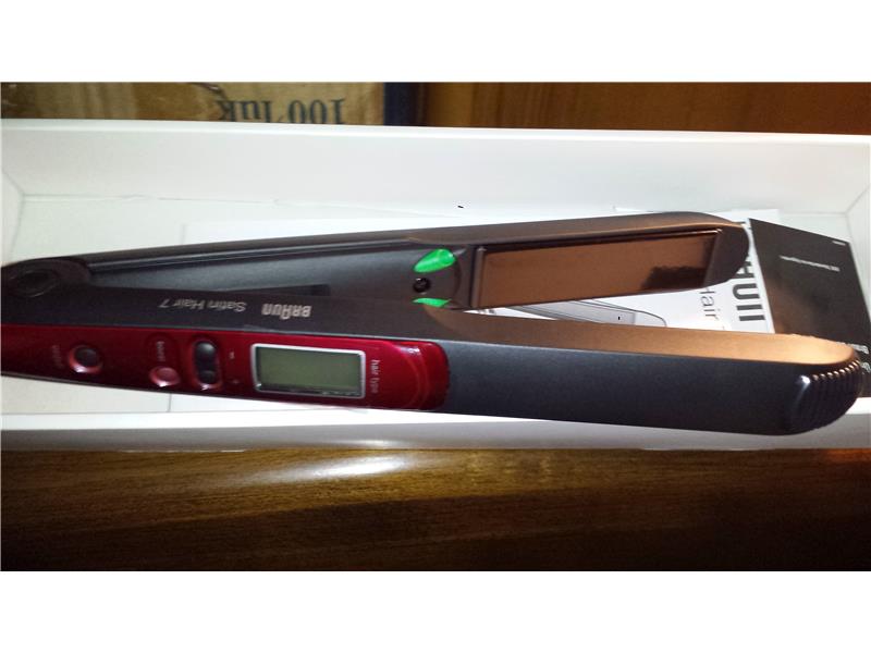 Braun Satin Hair 7 Straightener Color Saver+IONTEC
