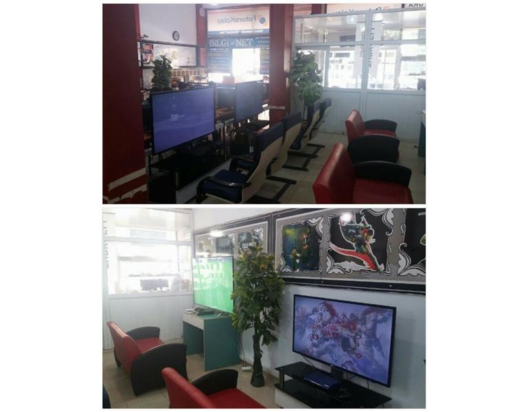 TAKAS OLUR SATILIK İNTERNET & PLAYSTATİON CAFE 