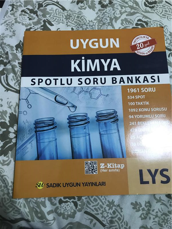 Sadık uygun kimya test kitabo