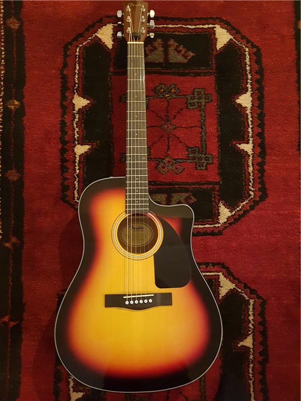 Fender CD-60CE Sunburst Elektro Akustik Gitar