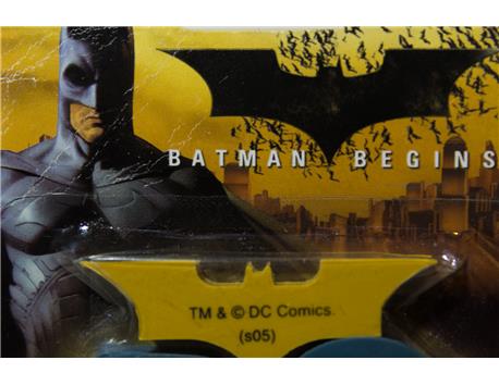 BATMAN Begins DC Comics, Orijinal Sıfır Ambalajında Silgi Takımı