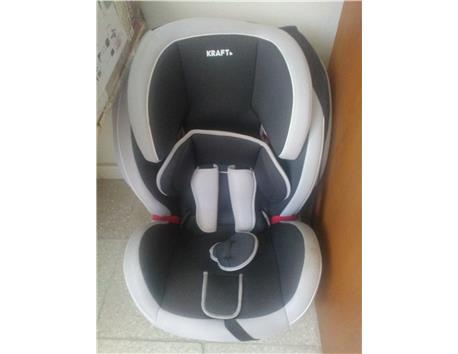 Kraft isofix oto koltuk 3 yıllık temiz kullanım