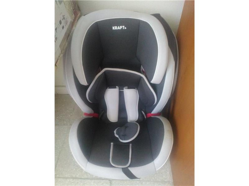 Kraft isofix oto koltuk 3 yıllık temiz kullanım da