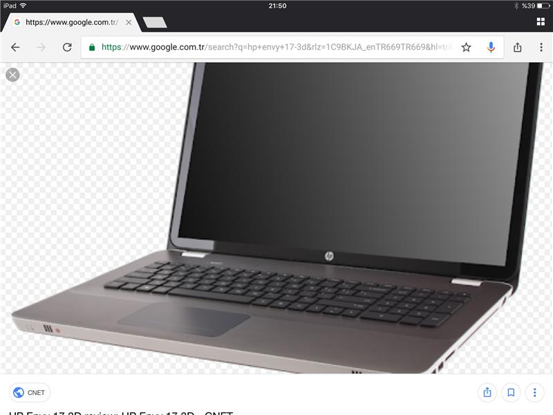 hp envy 17 3D laptop