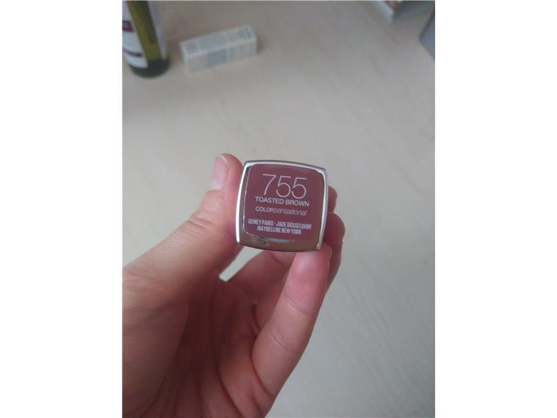 Maybelline sensational ruj 755 toasted brown