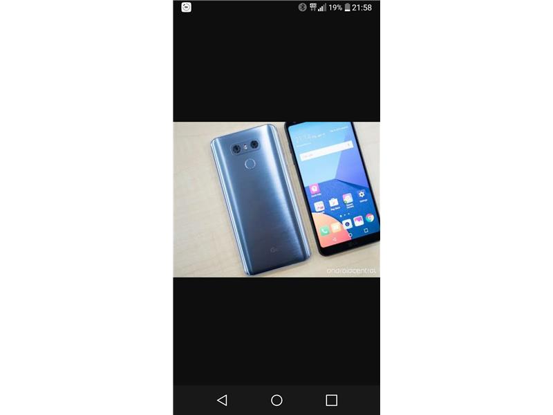 Lg g6 32gb platin grisi 1 aylık