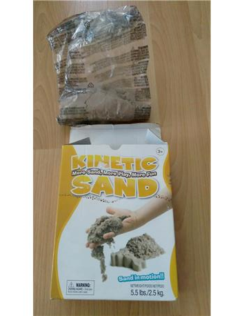 Kinetic Sand Sihirli Oyun Kumu / Kahverengi