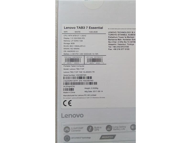 Lenovo tab3 7 Tablet 